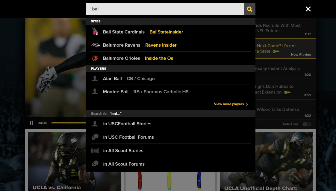 Scout search panel 4